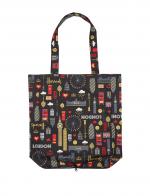 Harrods اµҴ   Glitter London Foldaway Shopping Bag****