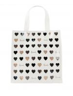 Harrods  Small Glitter Hearts Shopper Bag (д)***
