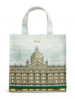 Harrods  Harrods  Small Architectural Building Shopper Bag***