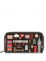 Harrods  Glitter London Wallet***