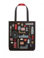 Harrods  London Glitter Tote Bag***