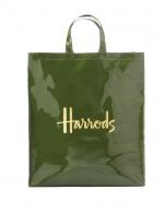  Harrods- Signature Shopper (Green)  (Large) ***