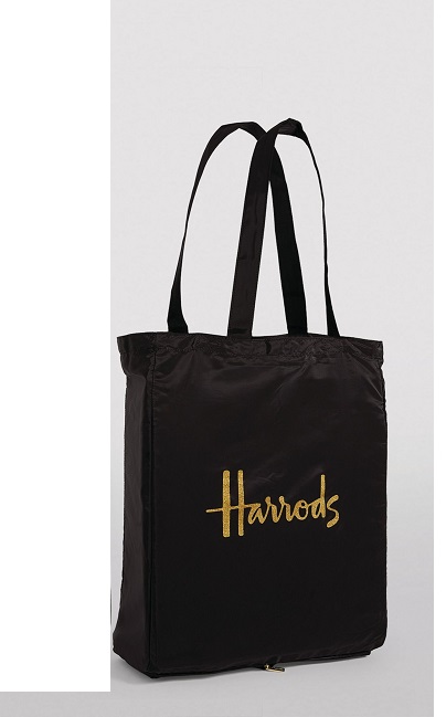 ٻҾ2 ͧԹ : Harrods ا   Black Logo Zipped Pocket Bag(մ)***