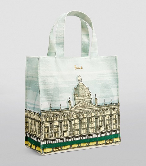 ٻҾ2 ͧԹ : Harrods  Harrods  Small Architectural Building Shopper Bag***