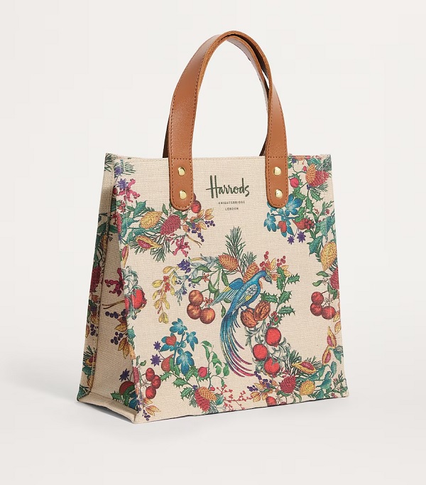 ٻҾ2 ͧԹ : Harrods  Small The Great Feast Jacquard Shopper Bag****