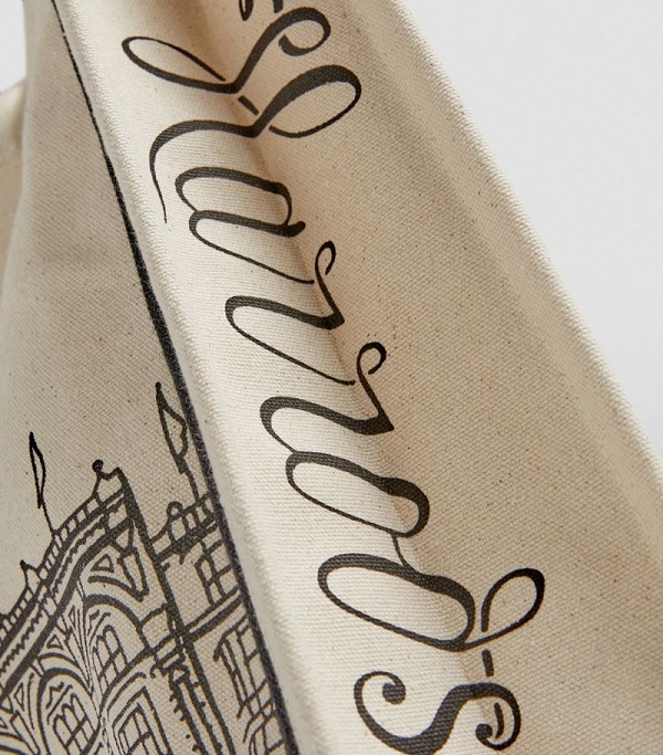 ٻҾ2 ͧԹ : Harrods  Large Harrods Outline Tote Bag****