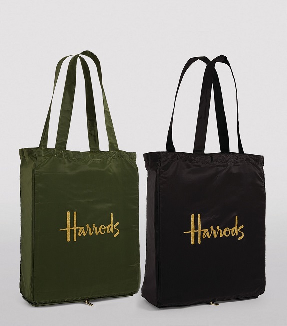 ٻҾ3 ͧԹ : Harrods ا   Black Logo Zipped Pocket Bag(մ)***
