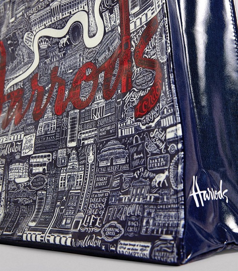 ٻҾ4 ͧԹ : Harrods  Picture Font Shoulder Bag***