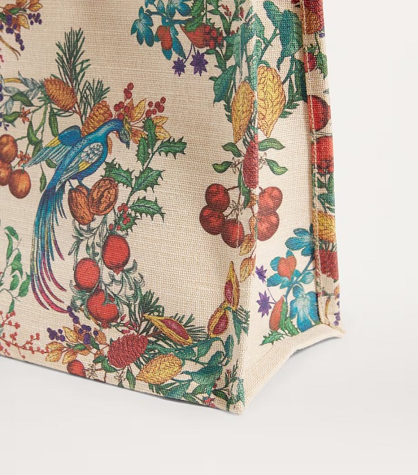ٻҾ4 ͧԹ : Harrods  Small The Great Feast Jacquard Shopper Bag****