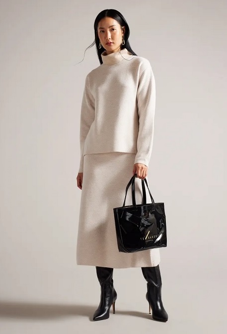 ٻҾ4 ͧԹ : Ted Baker  Small Icon Bag With Knot Bow  S  pink***