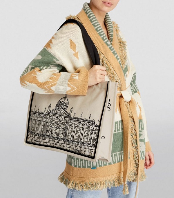 ٻҾ4 ͧԹ : Harrods  Large Harrods Outline Tote Bag****