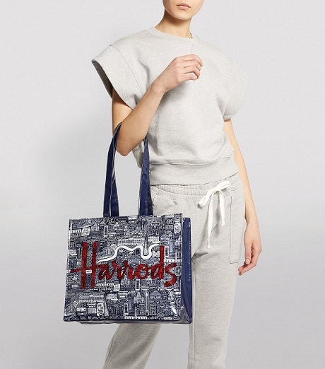 ٻҾ5 ͧԹ : Harrods  Picture Font Shoulder Bag***